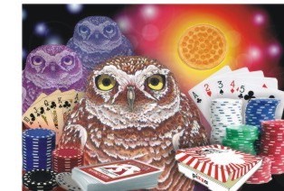 Night Owls Love Pizza and Poker