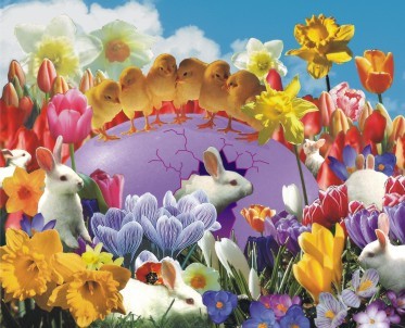 Happy Easter from Pizza and Pajamas!